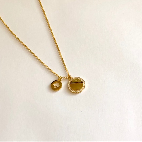 Kate Spade crystal charms necklace - Picture 6 of 8